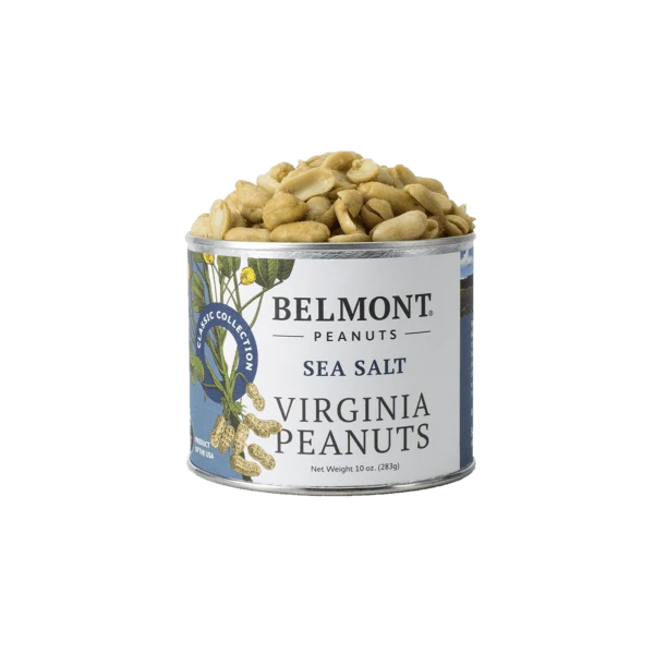 Outstanding Belmont Sea Salt Virginia Peanuts 10 oz. Long-Lasting