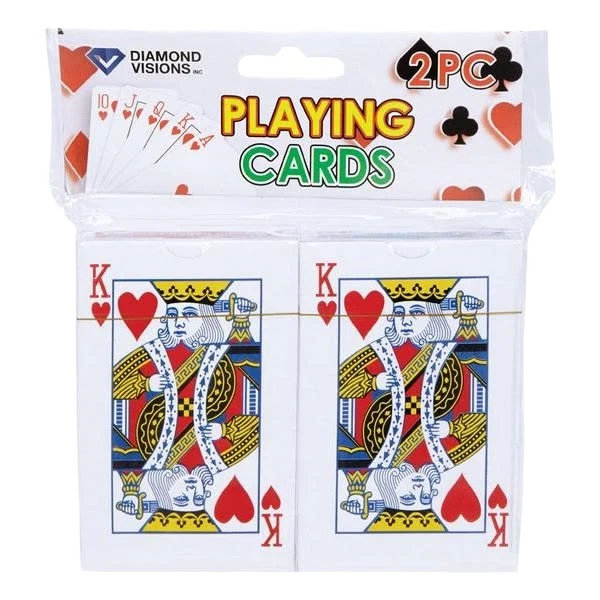 Clean Diamond Visions Playing Cards 2-Pack Optimized