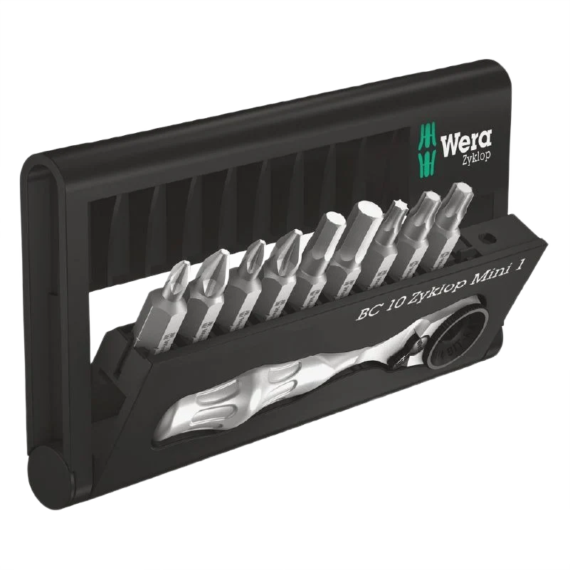 Smart Wera Zyklop Mini Bit Ratchet Set Minimalist