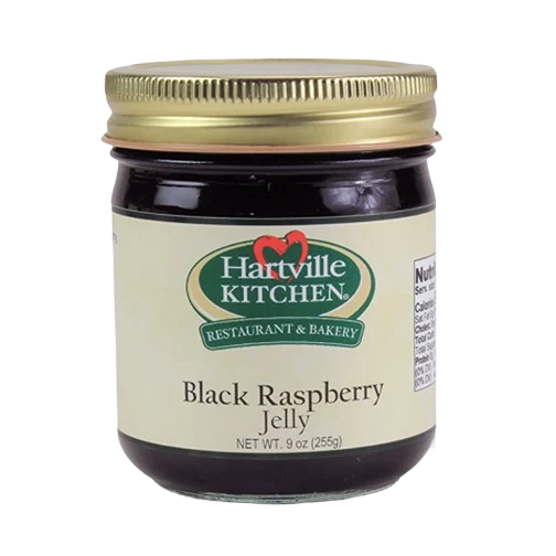 High-End Hartville Kitchen Black Raspberry Jelly 9 oz. Trendy