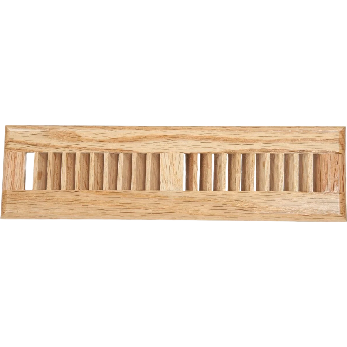 Organic Home Impressions 2-1 4 in. x 12 in. Floor Register with Diffuser Light Oak Versatile