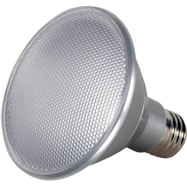 Selected Satco 13 Watt PAR30 Short Neck LED 5000K 60 Deg. Flood Light Quality