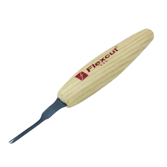 Professional Flexcut 90 deg. 2mm Micro V-Tool Elite