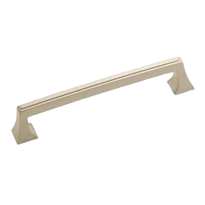 Green Amerock Mulholland 6-5 16 Center-to-Center Satin Nickel Cabinet Pull Innovative