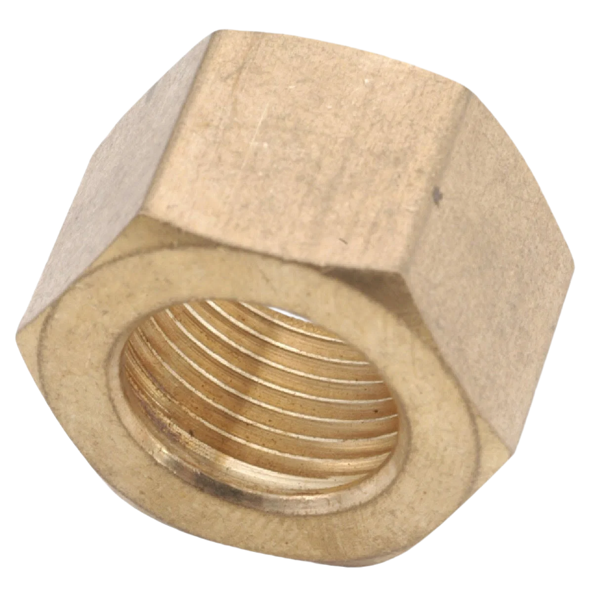 Safe Anderson Metals 5 16 In. Brass Compression Nut 3-Pack Selected