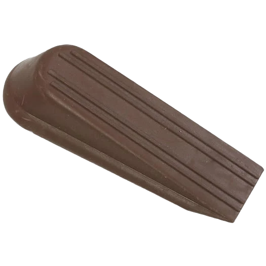 Stylish National Hardware 4 Brown Wedge Door Stop 2-Pack Practical