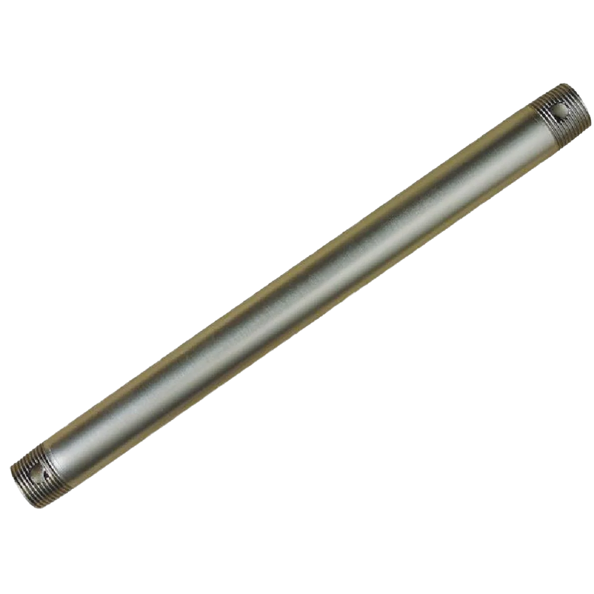 Modern Hunter Brushed Nickel Ceiling Fan Downrod 12 in. Refined