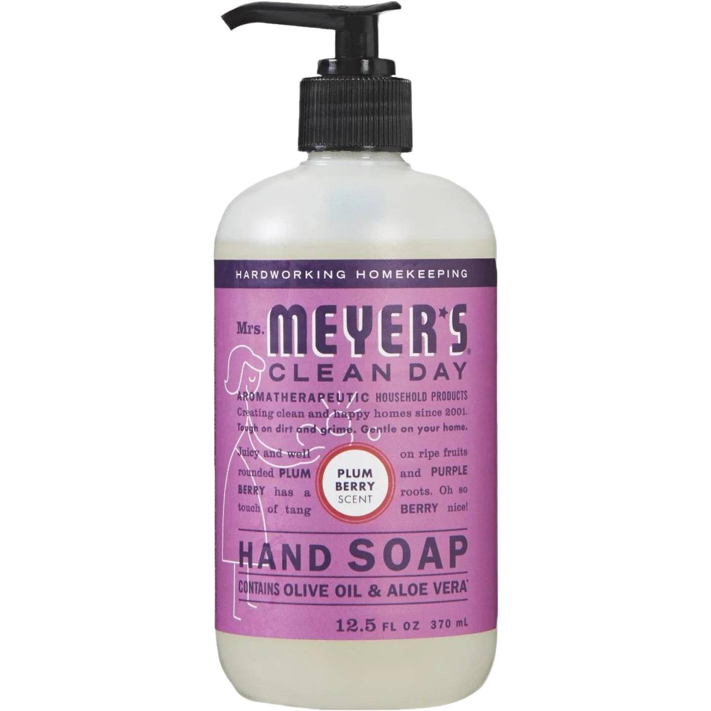 Selected Mrs. Meyer's Clean Day Plumberry Liquid Hand Soap 12.5 oz. Modern