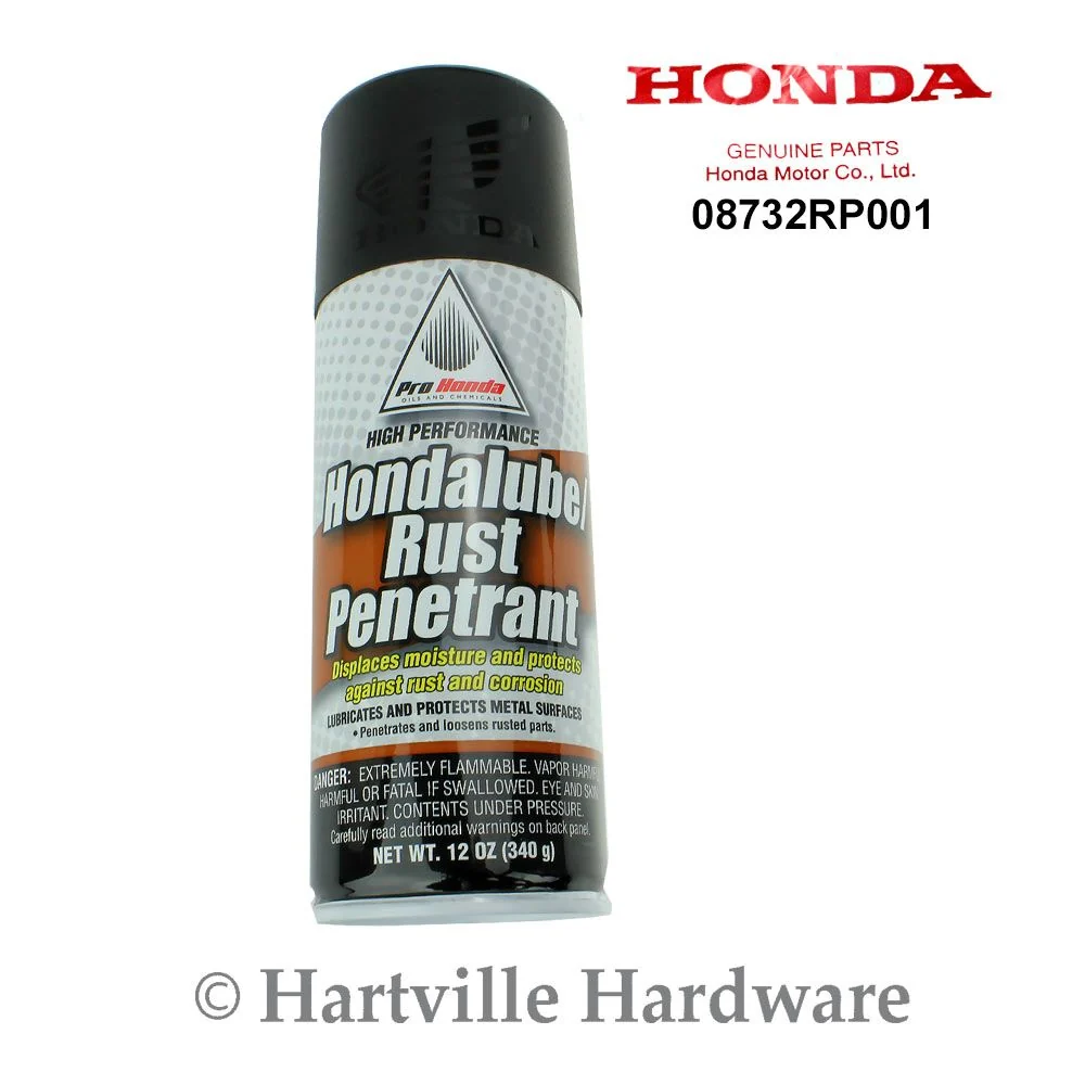 Expertly Made Hondalube Rust Penetrant Casual