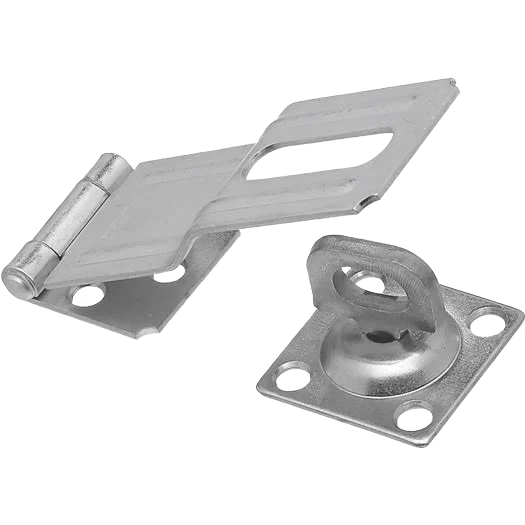 Selected National Hardware 4-1 2 Zinc Swivel Safety Hasp Convenient