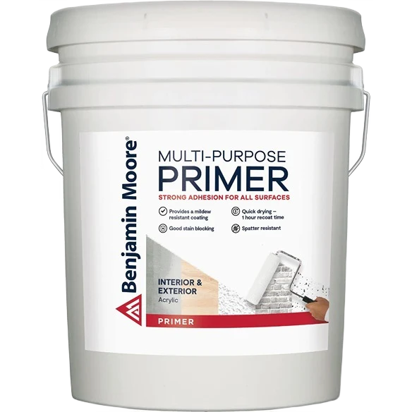 Sustainable Benjamin Moore Multi-Purpose White Primer 5 gallon Specialty