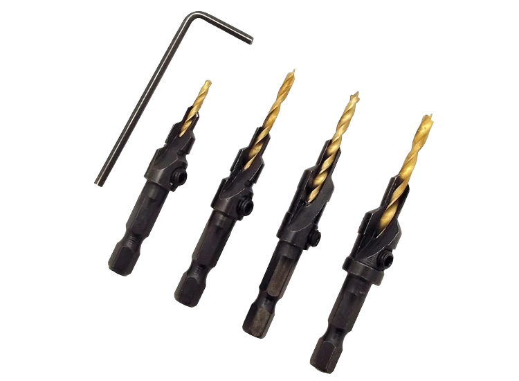 Professional Milescraft 4 pc. CounterBit Set High-Grade