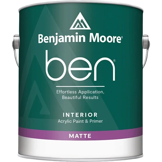 Environmentally Friendly Benjamin Moore Ben Matte Interior Base 1 1 quart Efficient