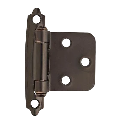 Healthy Amerock Varying Overlay Self-Closing Face Mount Oil-Rubbed Bronze Cabinet Hinge Minimalist