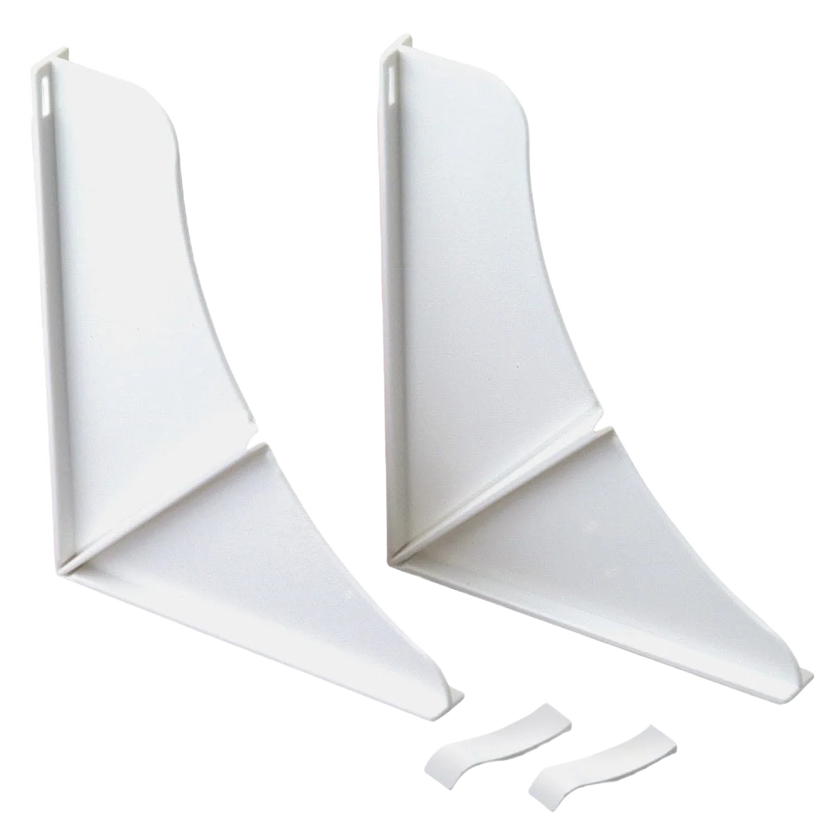 Dependable Peerless White Shower Splash Guards Natural