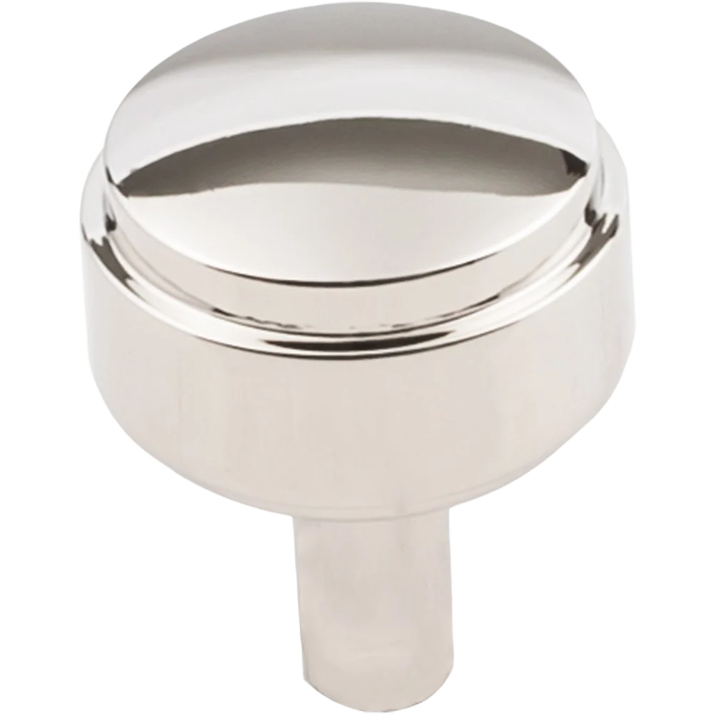 Versatile Hardware Resources 1-1 8 In. Hayworth Button Knob Polished Nickel Quality