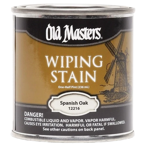 Optimized Old Masters Spanish Oak Oil Base Wiping Stain 1 2 Pint Top-Quality