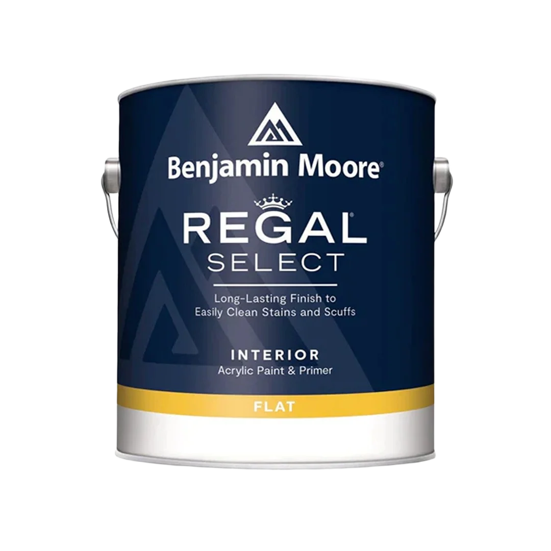 Smooth Benjamin Moore Regal Select 2X Flat Tintable Interior Base Paint 1 Quart Dependable
