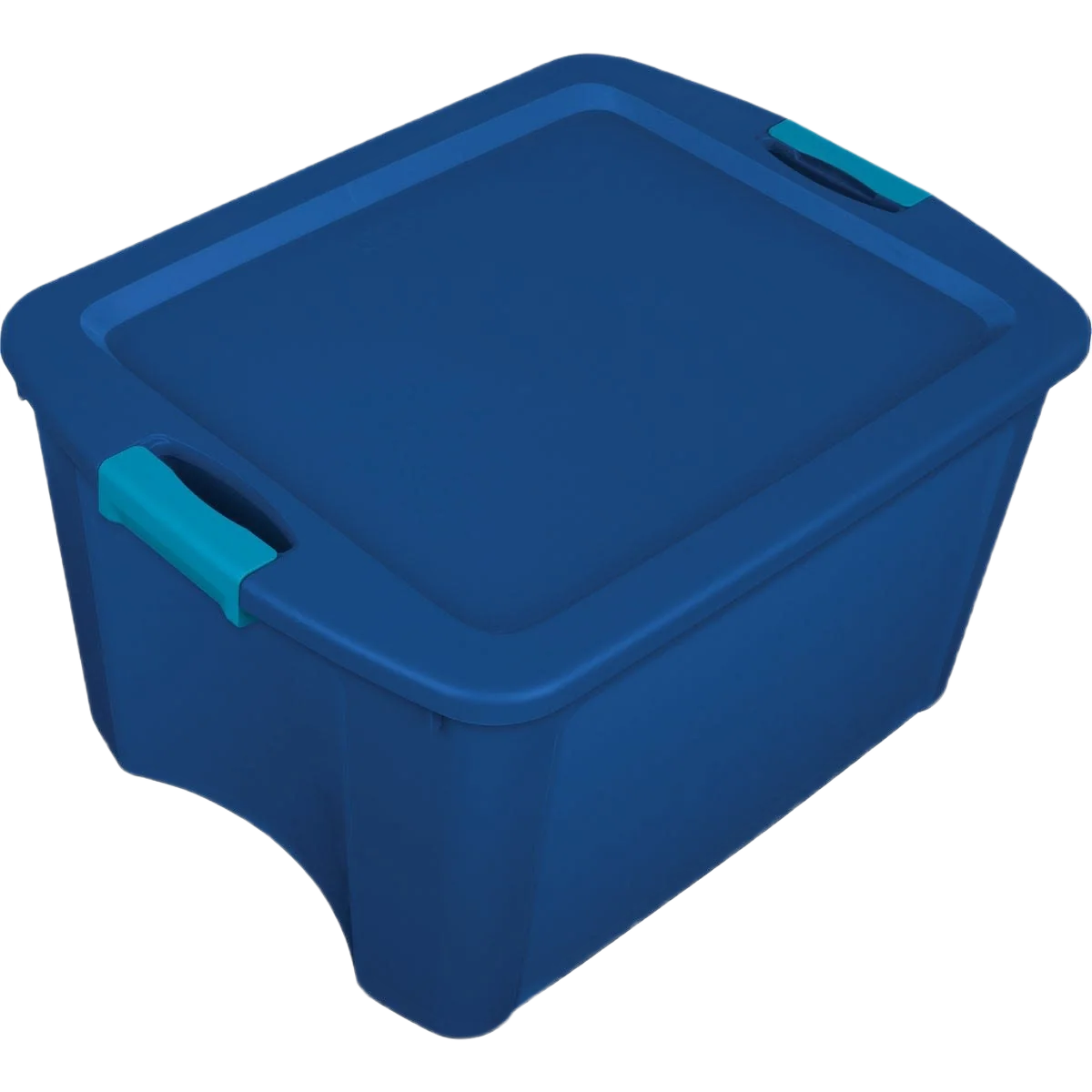 Effective Sterilite Blue Latch Carry Storage Tote 18 Gallon Original Design