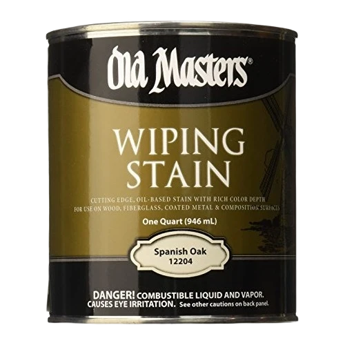 Superior Old Masters Spanish Oak Oil Base Wiping Stain 1 Quart Smart