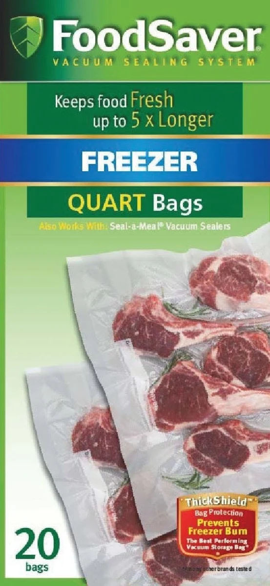 Trendy FoodSaver zer Bags 20-Pack Reusable