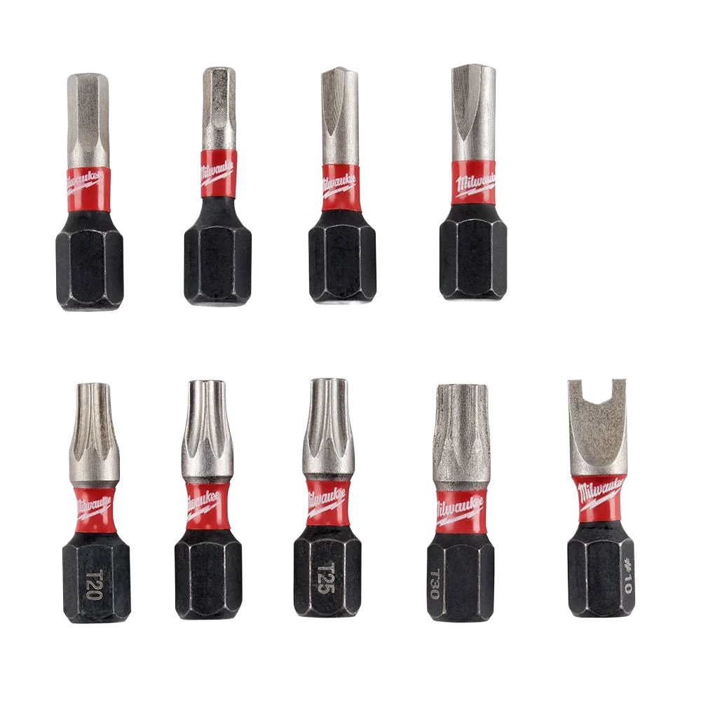 Healthy Milwaukee SHOCKWAVE™ 9-PC 1 Security Impact Bits Easy-to-Use