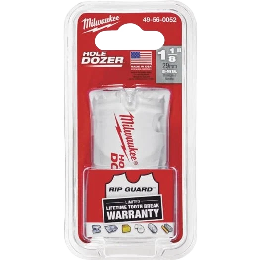 Quality Milwaukee HOLE DOZER™ 1-1 8 Bi-Metal Hole Saw Environmentally Friendly