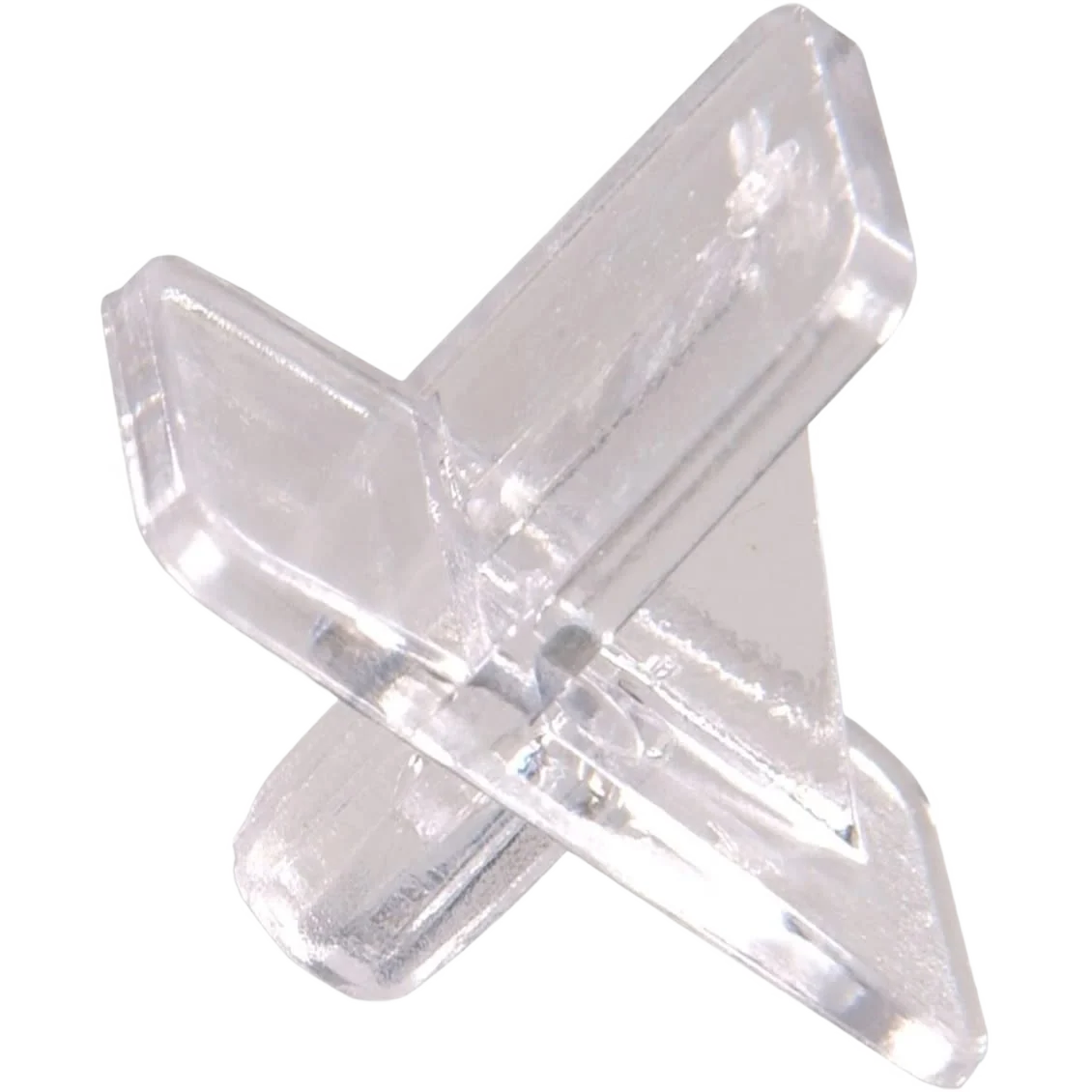 Lightweight Hillman Plastic Shelf Support Clear High-Performance