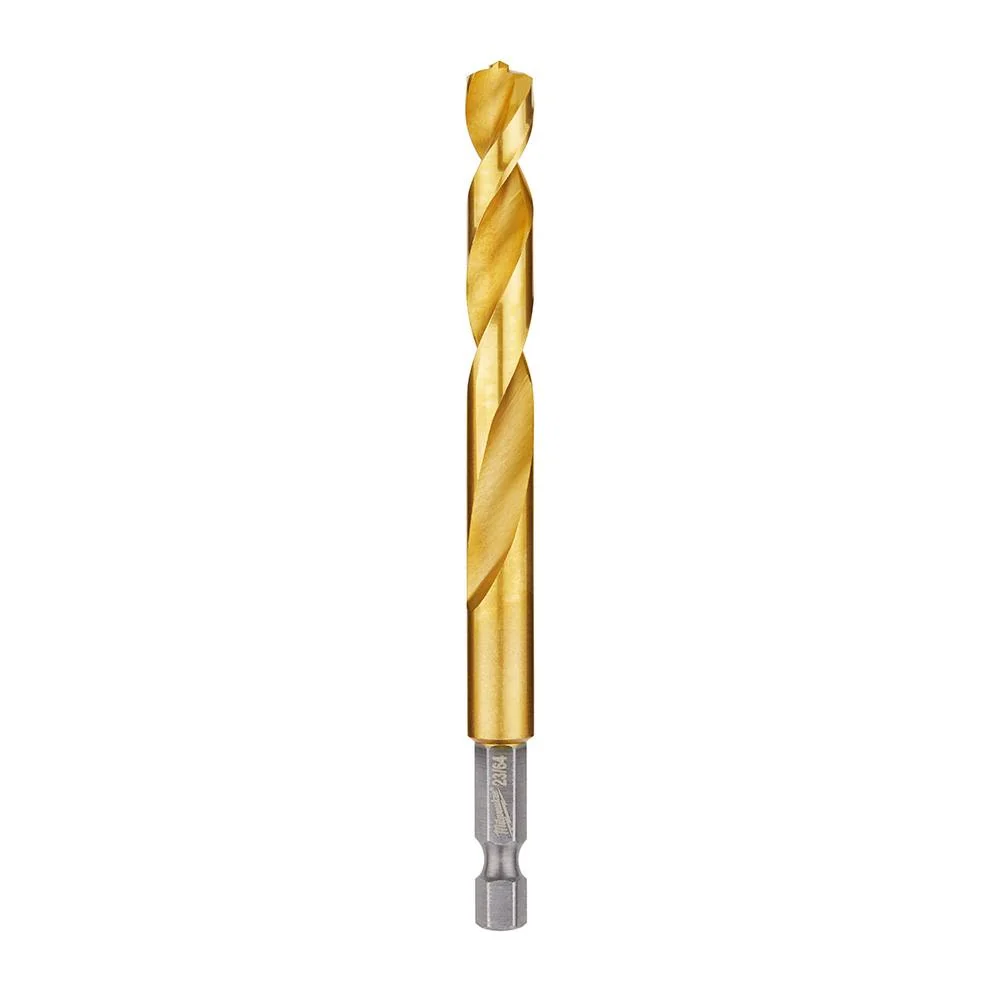 Expertly Made Milwaukee 23 64 SHOCKWAVE™ Impact Duty RED HELIX™ Titanium Drill Bit Elite