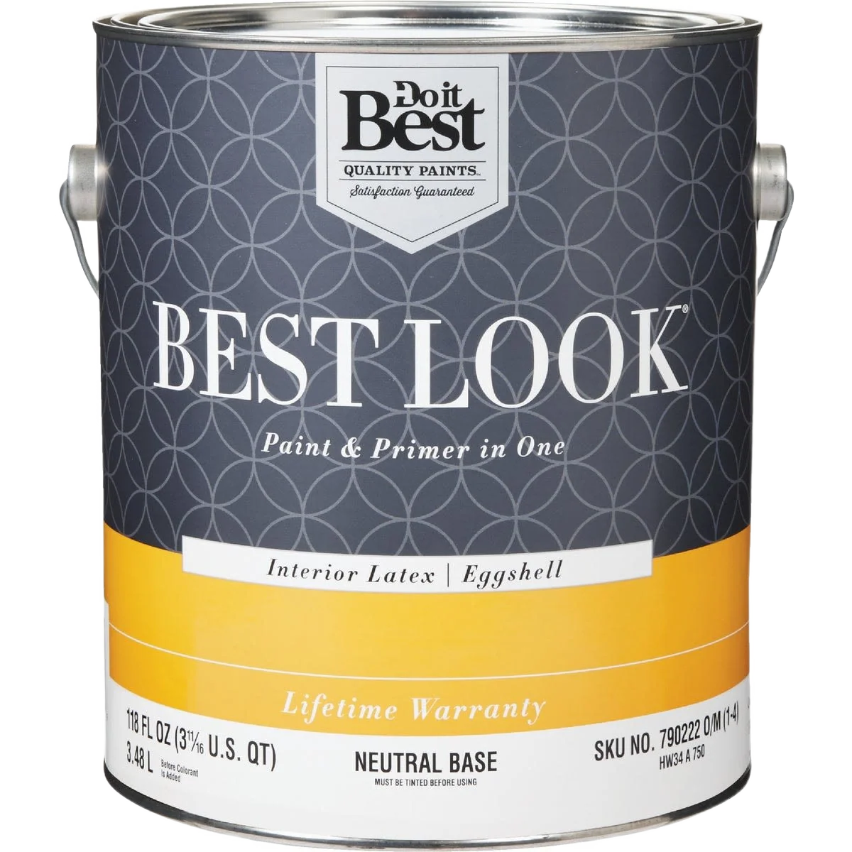 Relaxed Look 1-gal. Neutral Base Interior Latex Eggshell Paint Primer In One Refined
