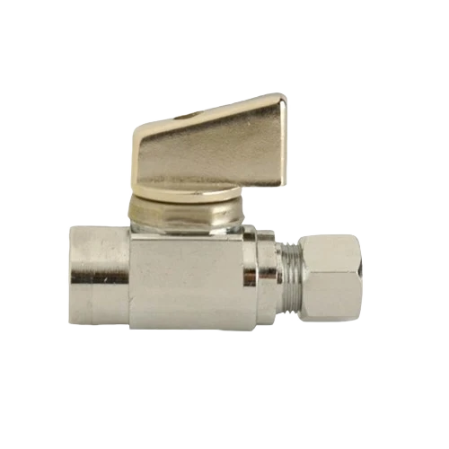 Traditional Danco 3 8 OD Comp Outlet x 3 8 OD Comp Inlet Straight Stop Secure