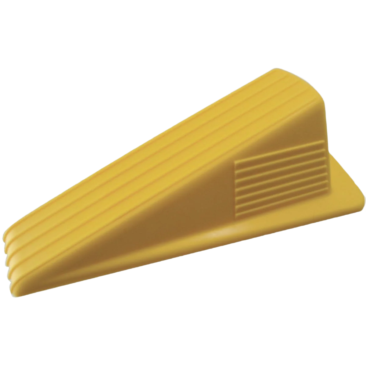 Dependable Do it Yellow Wedge Door Stop Lightweight