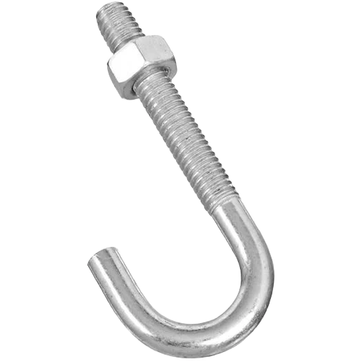 Effective National Hardware 5 16 x 3 Zinc J Bolt Certified