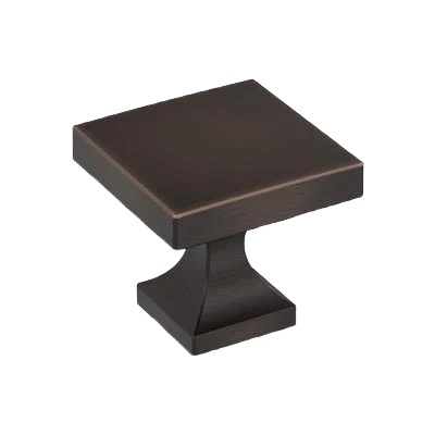 Fine Crafted Amerock Pedestal 1-1 16 Length Oil-Rubbed Bronze Cabinet Knob Solid