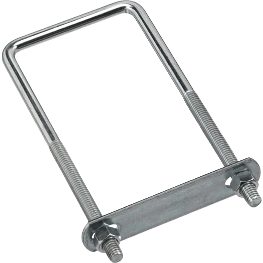 Official National Hardware 3 8 x 3 x 7 Zinc Square U Bolt Solid