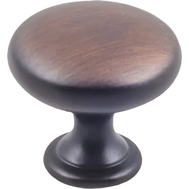 Outstanding Kasa 10-Pack Rounded Knob Brushed Oil Rubbed Bronze 1 3 16 in. Unique