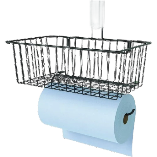 Safe Gator Magnetics Black Magnetic Basket w Towel Holder 14 in. Certified
