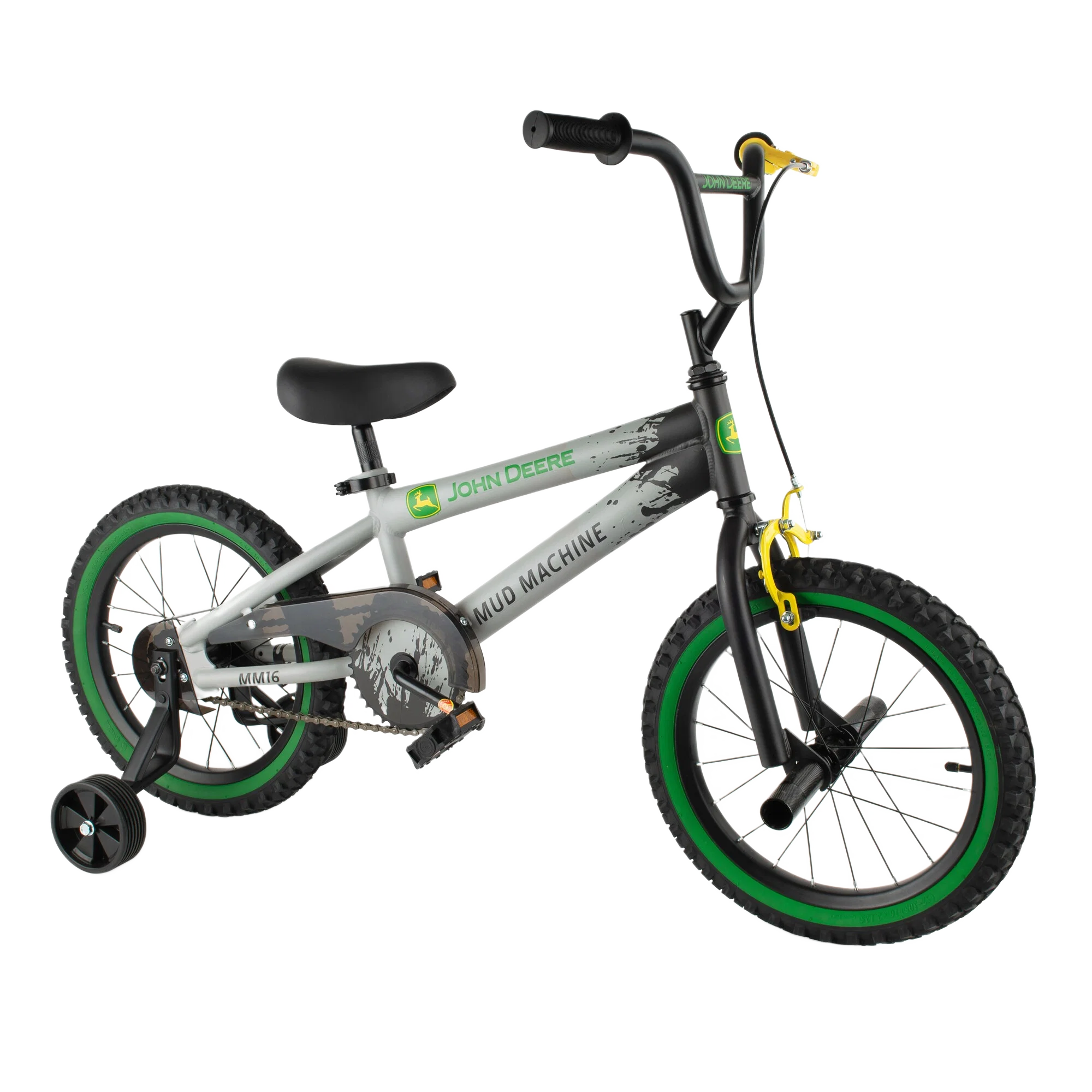 Unique TOMY John Deere 16 in. Mean Green Bicycle Flexible