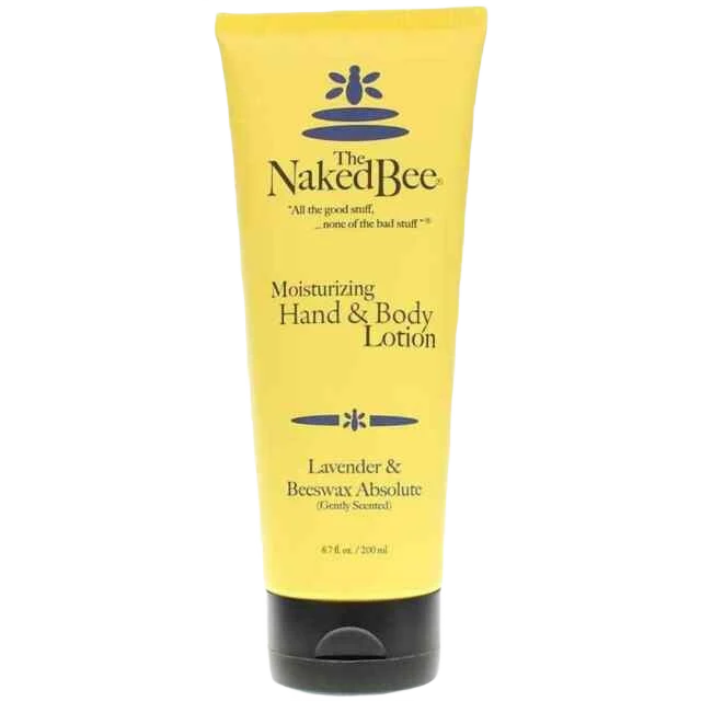 Secure The Naked Bee Lavender Beeswax Absolute Hand Body Lotion 6.7 oz. Fashionable