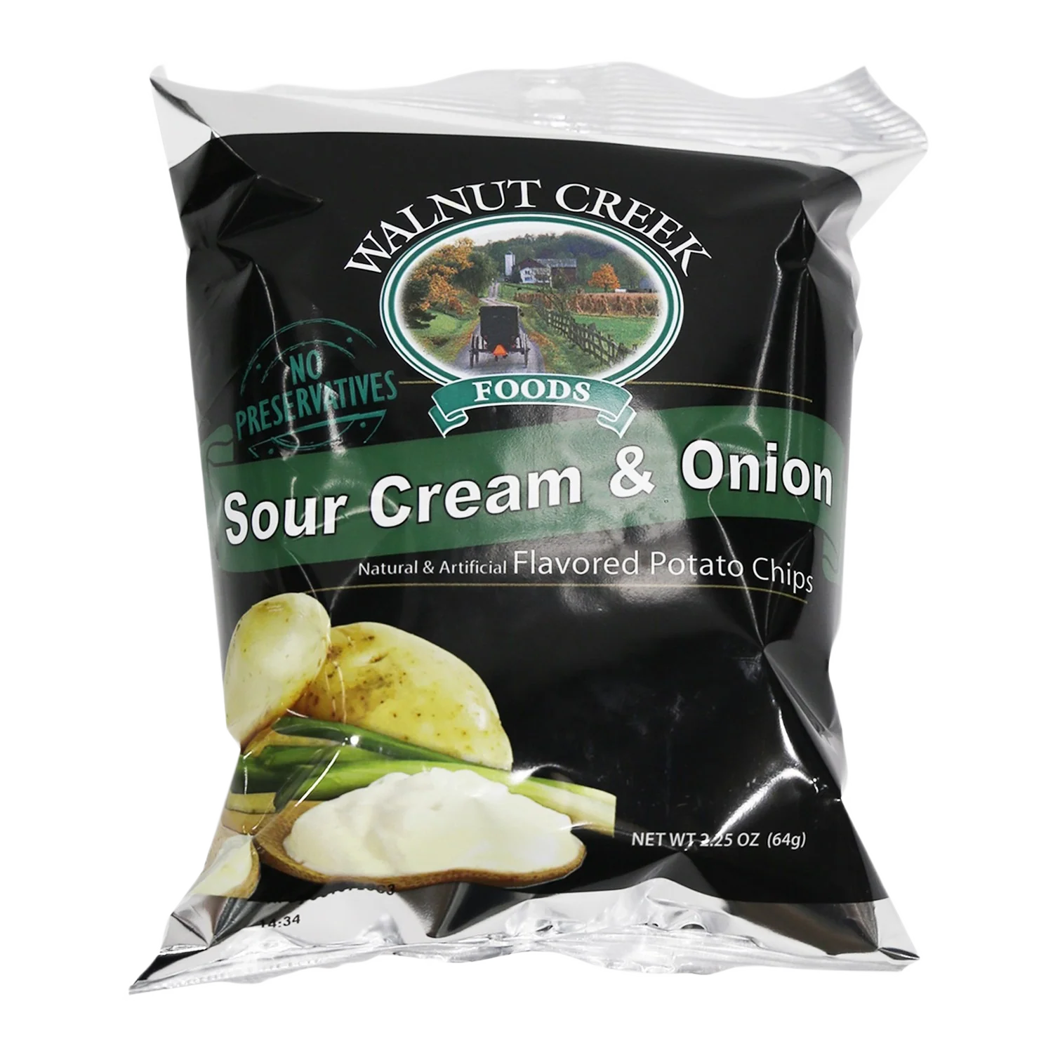 Exclusive Walnut Creek Sour Cream and Onion Potato Chips 2.25 oz. Versatile