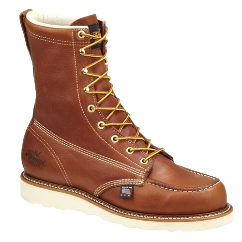 Smart Thorogood American Heritage Tobacco Safety Toe Moc Wedge Boots 11D Next-Generation