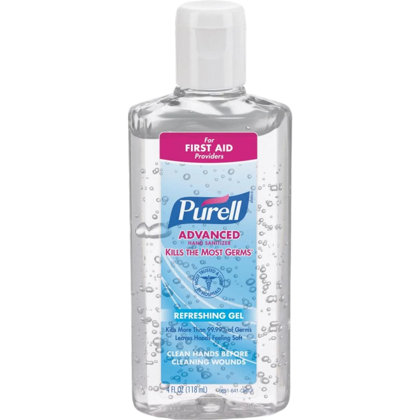 Premium Purell Advanced Hand Sanitizer Refreshing Gel Flip Cap Bottle 4 oz. Fine Crafted