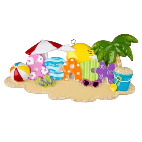 Easy-to-Use PolarX Personalized Beach Ornament Official