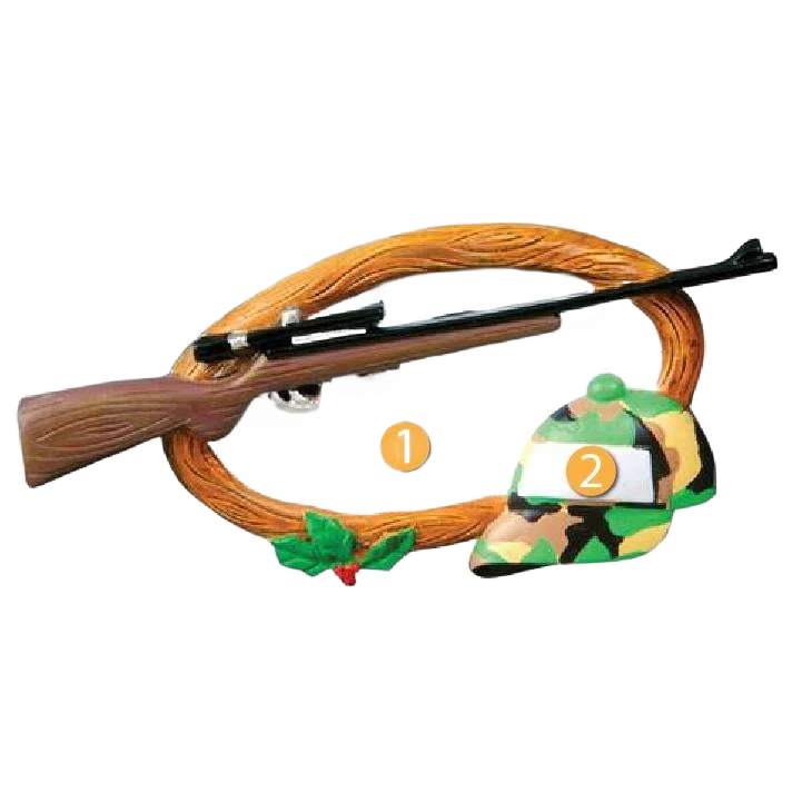 Versatile PolarX Personalized Hunting Ornament Contemporary