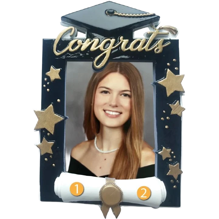 Solid PolarX Personalized Graduation Frame Ornament Breathable