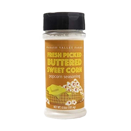 Natural Wabash Valley Farms Fresh Picked Buttered Sweet Corn Popcorn Seasoning Excellent