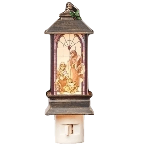 Proven Roman Holy Family Night Light Crafted
