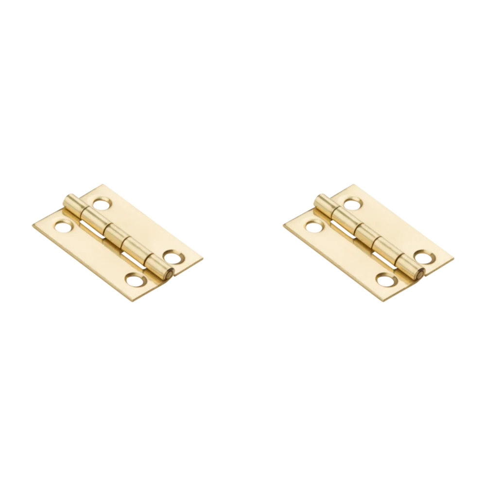 Advanced National Hardware 1-1 2 x 1 Medium Clear Coat Decorative Hinge Exceptional