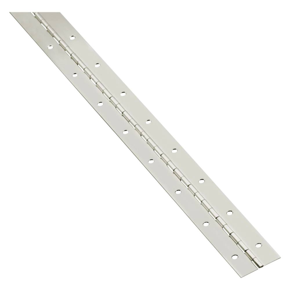 Durable National Hardware Steel 1-1 2 x 30 Nickel Continuous Hinge Premium Material