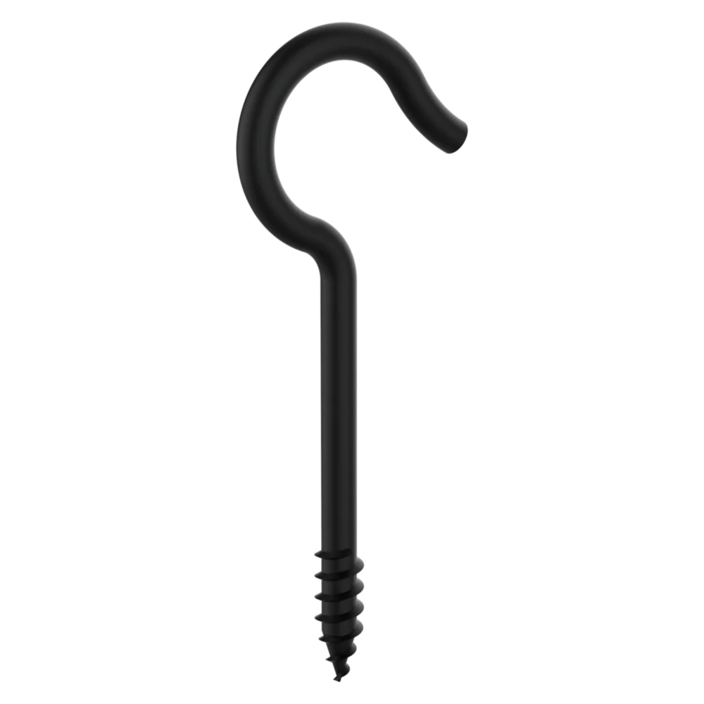 Efficient National Hardware 6 3-3 8 Storm Shine Ceiling Hook 3-Count Secure